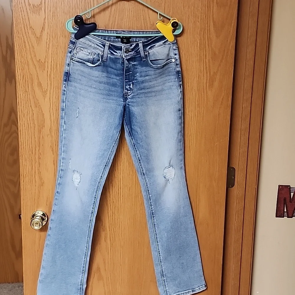 Edgely Maurices Light Blue Jeans womens 4R number 5092 - Picture 4 of 7